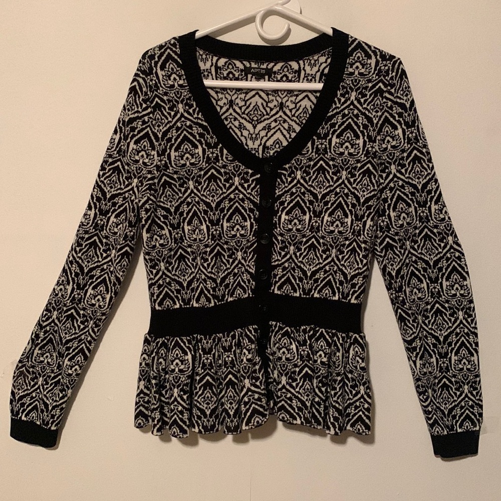 Apt 9 Long Sleeve Button Down Sweater
